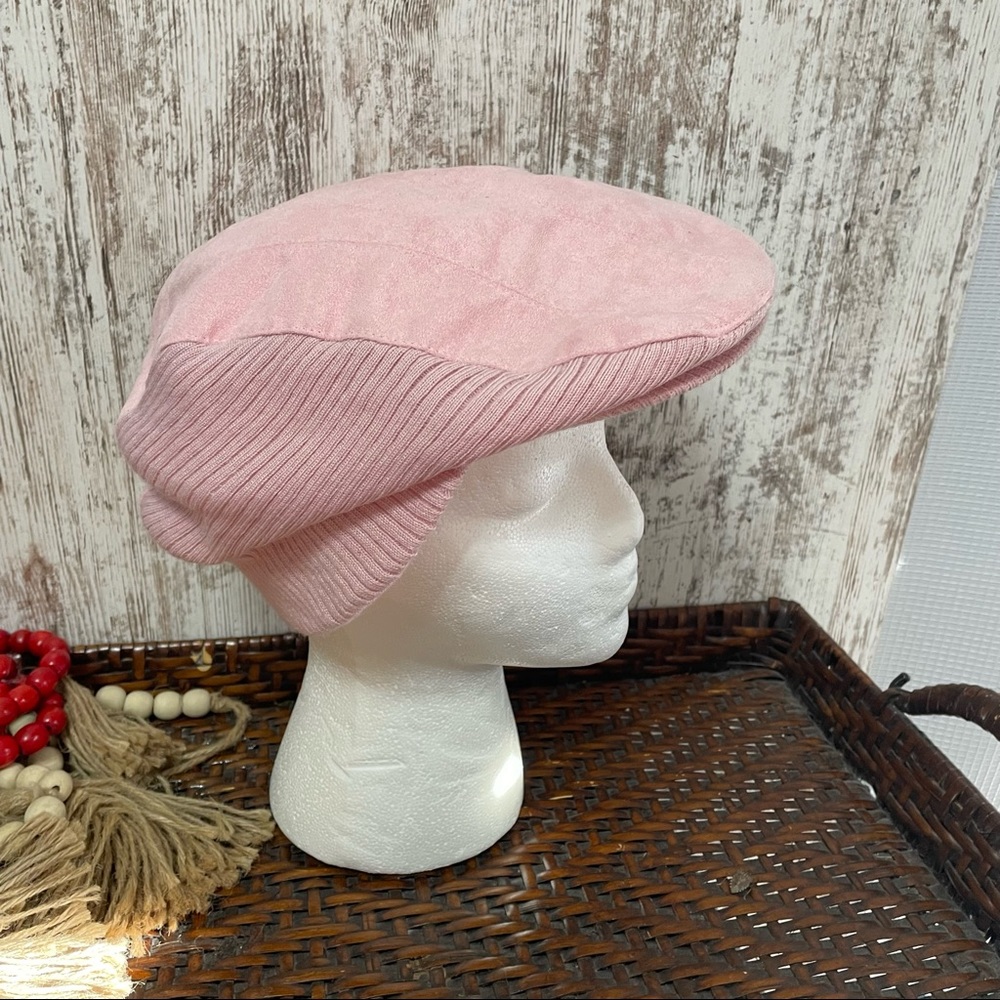 NWT Pink Flat Cap Hat